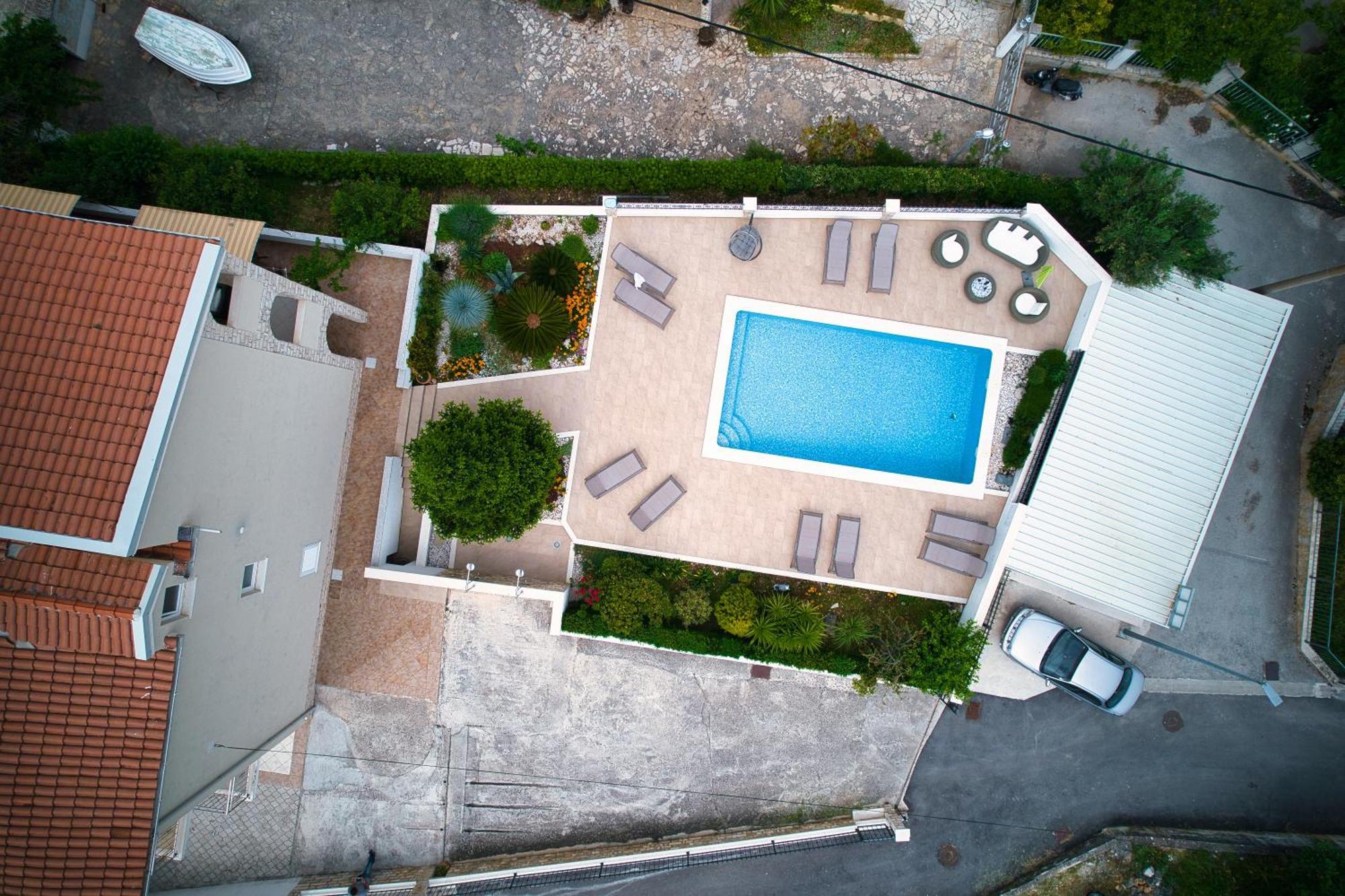 Apartments Brico - Heated Pool Trogir Exterior foto